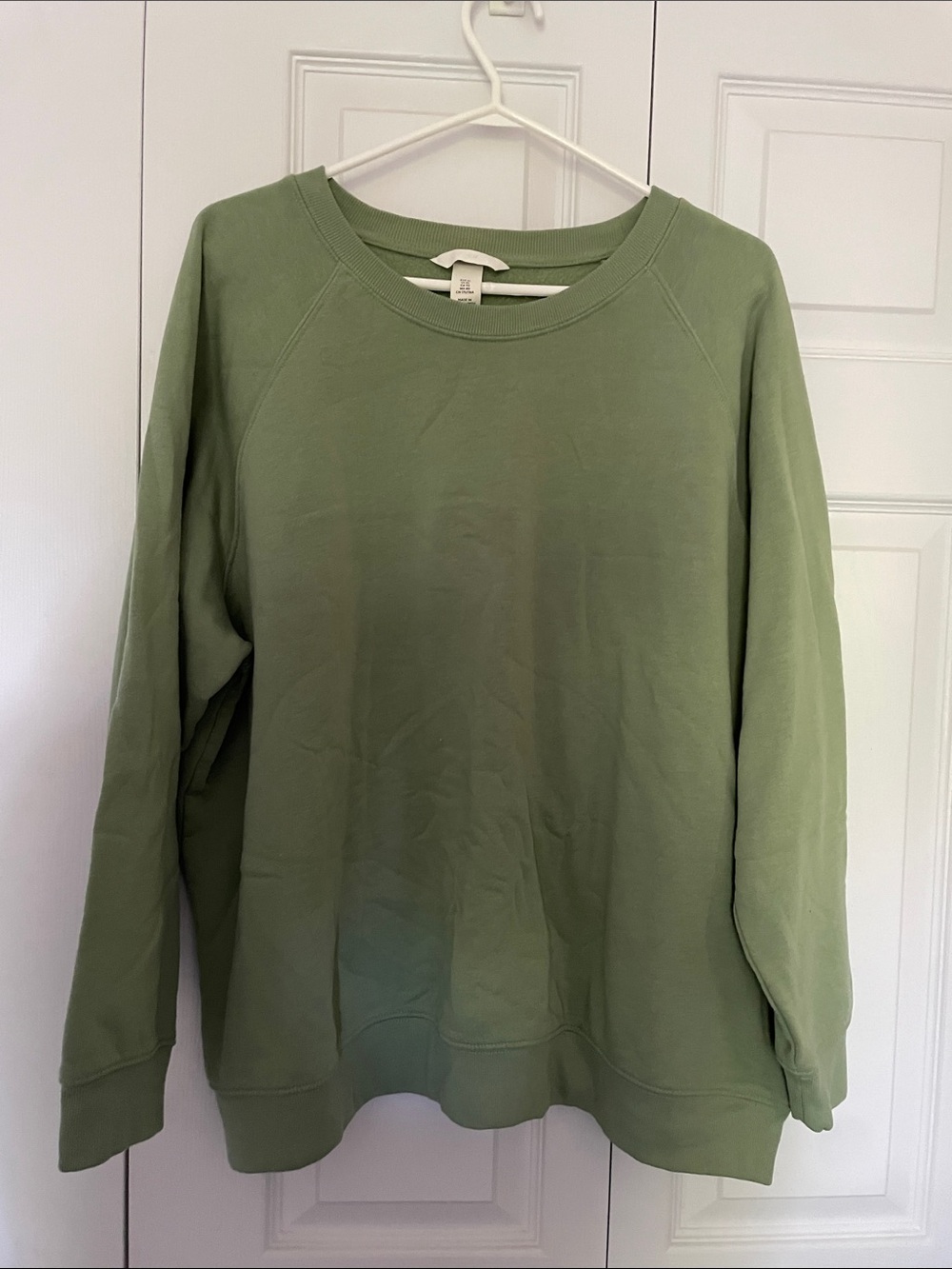 Green Oversized Sweatshirt